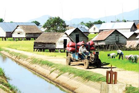 Xây dựng nông thôn mới là chủ trương có tầm chiến lược đặc biệt quan trọng của Đảng và Nhà nước. (Ảnh: TL)