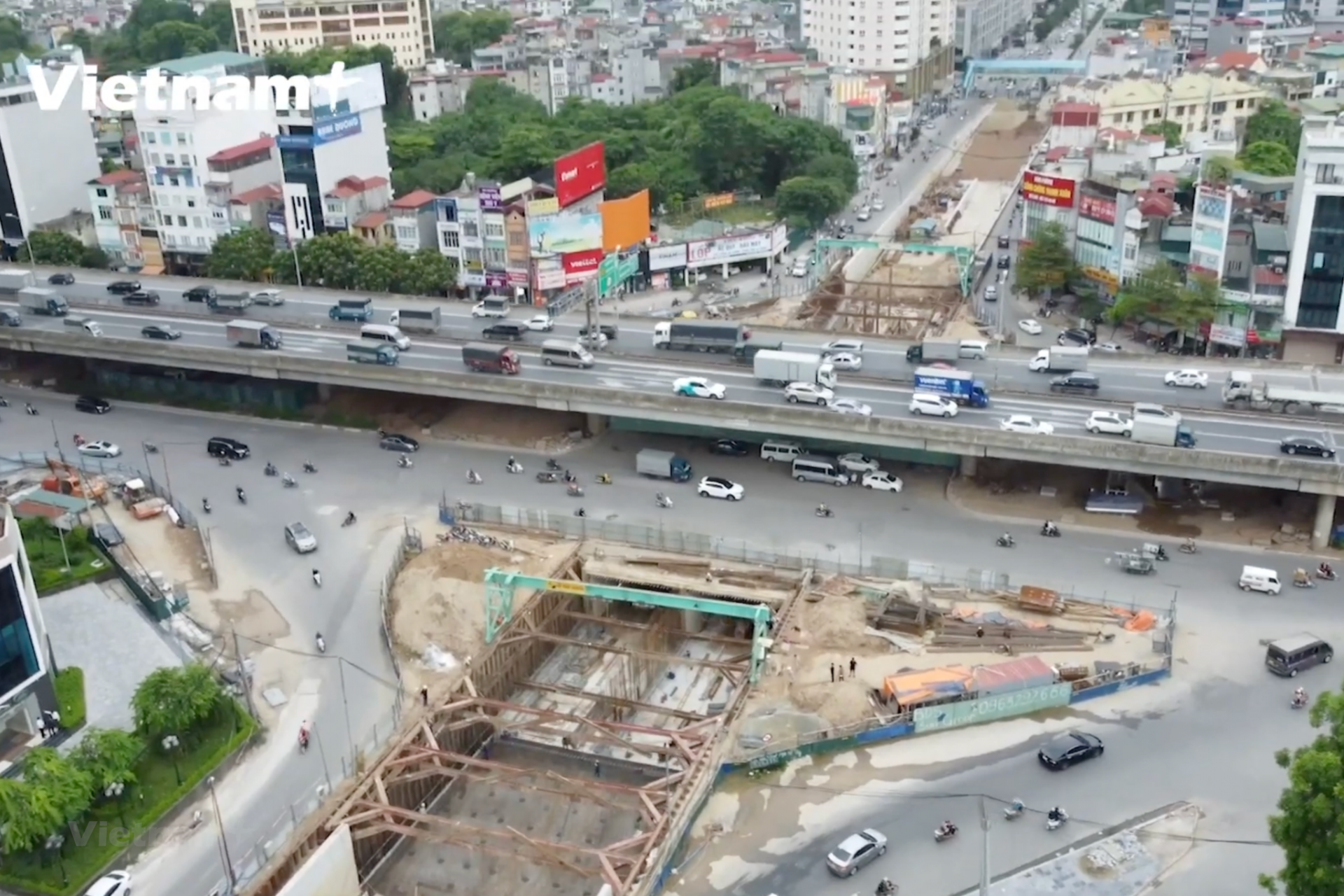 Toàn cảnh hai công trình 'giải nhiệt' cho giao thông Hà Nội