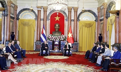 Chủ tịch nước: Việt Nam luôn ở bên cạnh, đoàn kết và ủng hộ Cuba