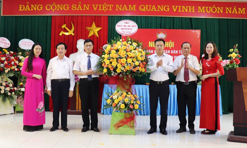 Thành phố Vĩnh Yên: Nhiều hoạt động ý nghĩa trong Ngày hội Đại đoàn kết dân tộc