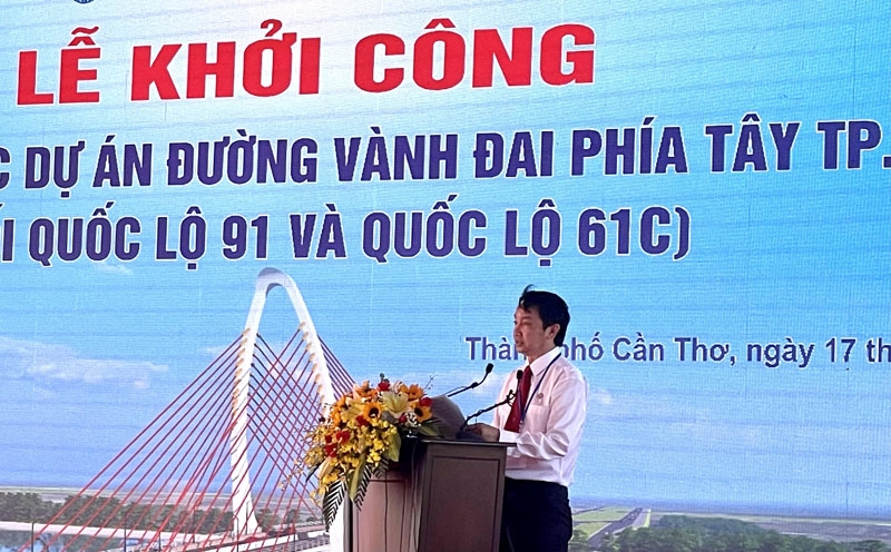 Thủ tướng dự Lễ khởi công xây dựng đường vành đai phía Tây thành phố Cần Thơ