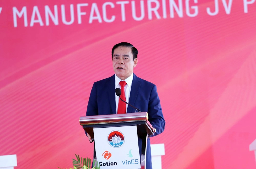 Vingroup khởi công nhà máy sản xuất pin thứ 2 hơn 6.000 tỷ đồng tại Hà Tĩnh