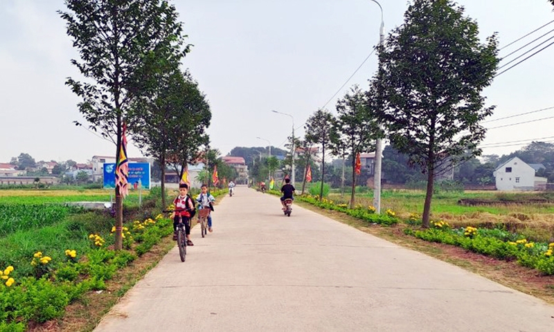 Thái Nguyên: Điểm sáng trong xây dựng nông thôn mới