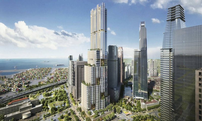 Singapore sắp có tòa nhà kiến trúc rừng tre cao 305 m