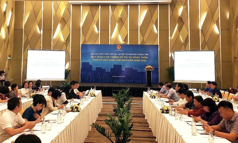 The first consultation workshop on key contents of urban and rural planning for period 2021-2030, vision to 2050