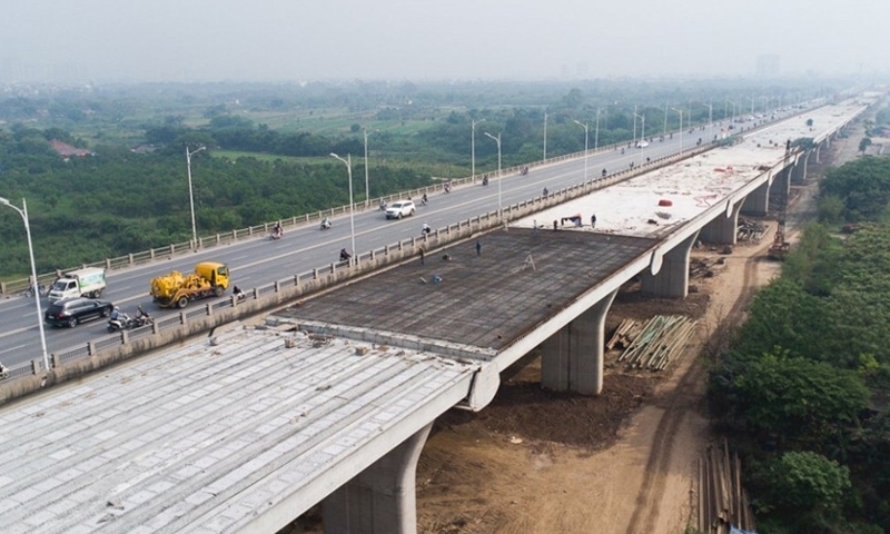 Thời điểm Hà Nội thông xe cầu Vĩnh Tuy 2, khởi công đường Vành đai 4