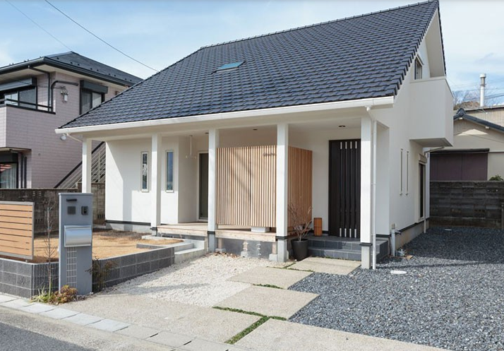 Nhà mái Nhật 1 tầng đông ấm, hè mát với công năng siêu hiện đại