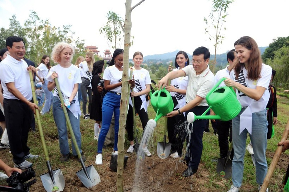 Vĩnh Phúc: Phát động trồng cây vì mục tiêu phát triển du lịch và bảo vệ môi trường