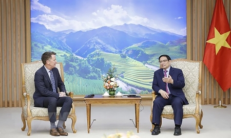 Thủ tướng Phạm Minh Chính tiếp Giám đốc điều hành Tập đoàn Nike