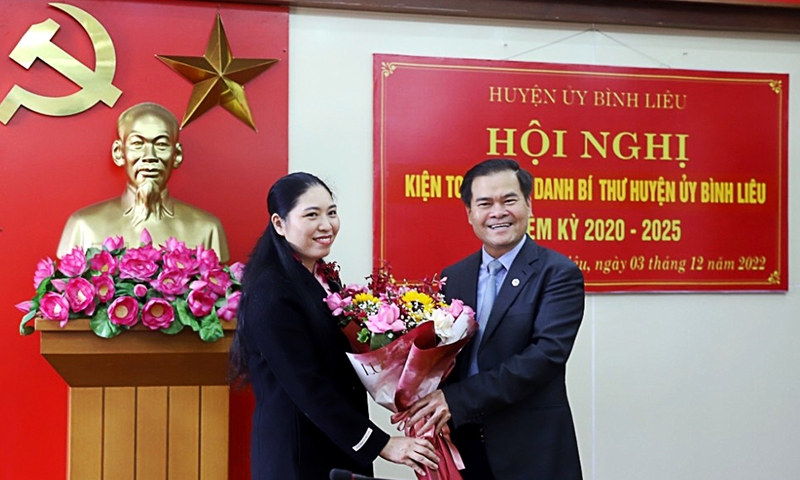 Quảng Ninh: Bình Liêu có tân Bí thư Huyện ủy