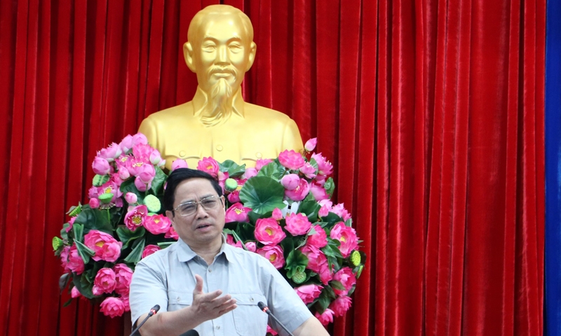 Thủ tướng Phạm Minh Chính: Bình Dương cần mở chiến dịch giải ngân vốn đầu tư công
