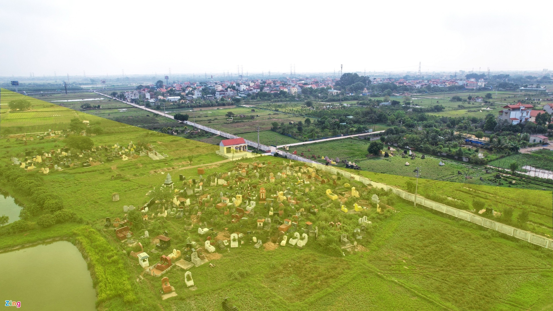 Cận cảnh mốc giới 'siêu dự án' vành đai 4 quanh Hà Nội