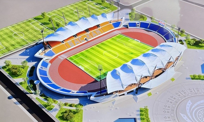Bắc Kạn: Đề xuất 3 phương án đầu tư công trình sân vận động tỉnh