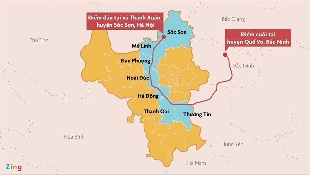 Người dân 7 quận, huyện Hà Nội bị tác động bởi 'siêu dự án' vành đai 4