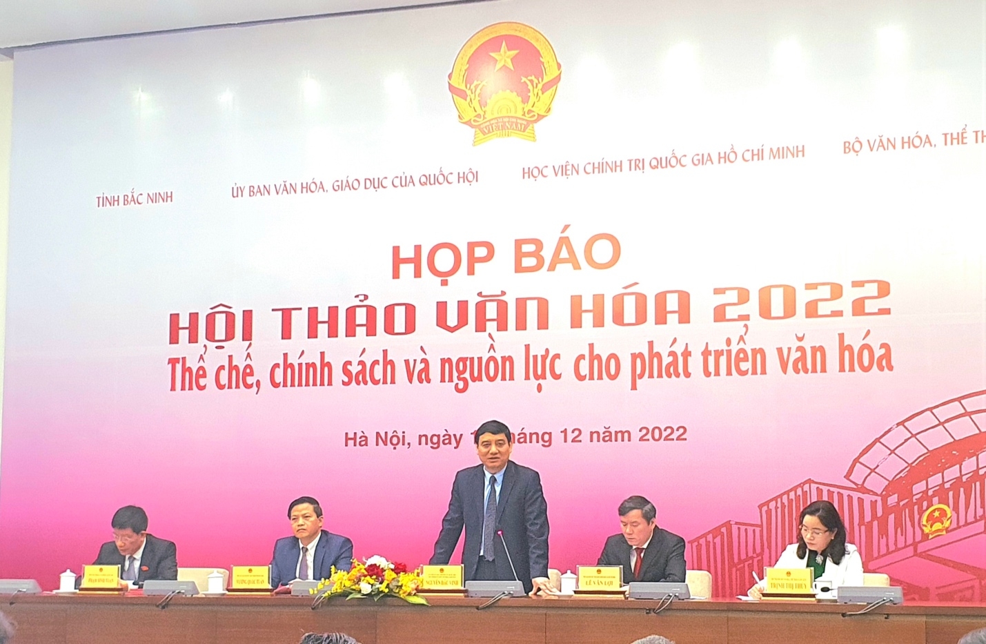 Sắp diễn ra Hội thảo Văn hoá năm 2022 tại thành phố Bắc Ninh