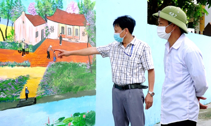 Vĩnh Phúc: Xã Bình Định đạt tiêu chí môi trường trong xây dựng xã Nông thôn mới nâng cao