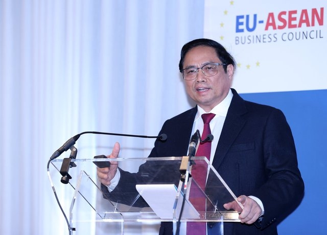 5 thông điệp của Thủ tướng tại Hội nghị Thượng đỉnh Kinh doanh ASEAN-EU