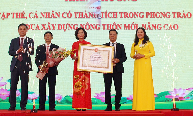 Xã Yên Viên - Đơn vị về đích nông thôn mới nâng cao đầu tiên của huyện Gia Lâm