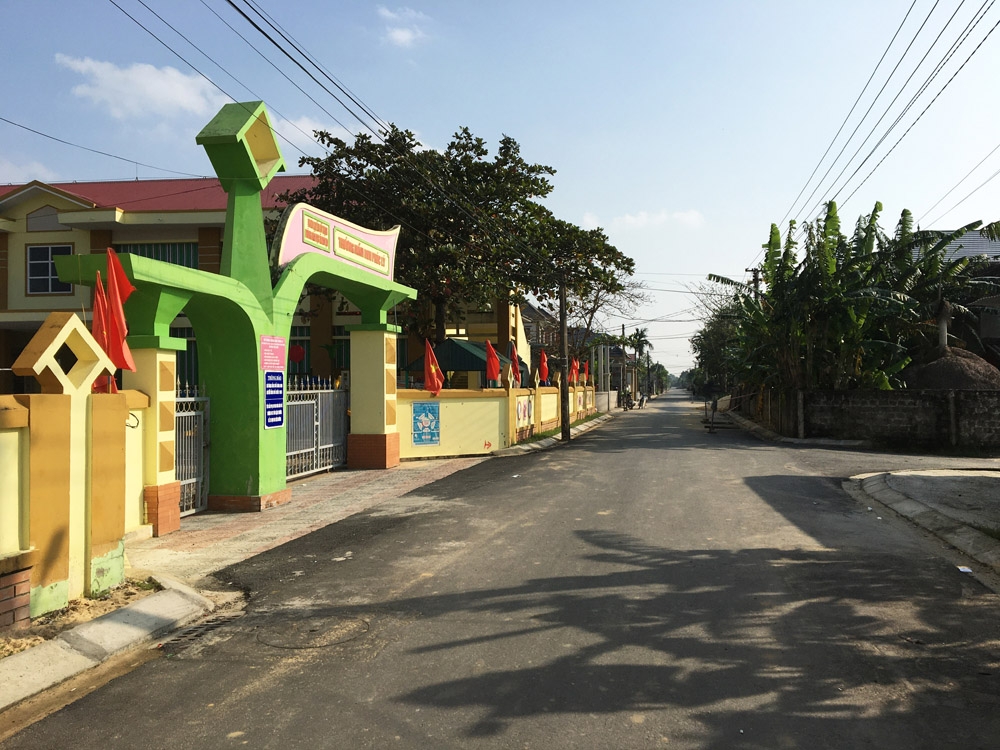 Quảng Bình: Xây dựng những vùng nông thôn tiêu biểu