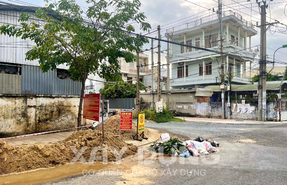 Nha Trang: Con đường chưa đầy 300m thi công hơn 4 năm chưa xong