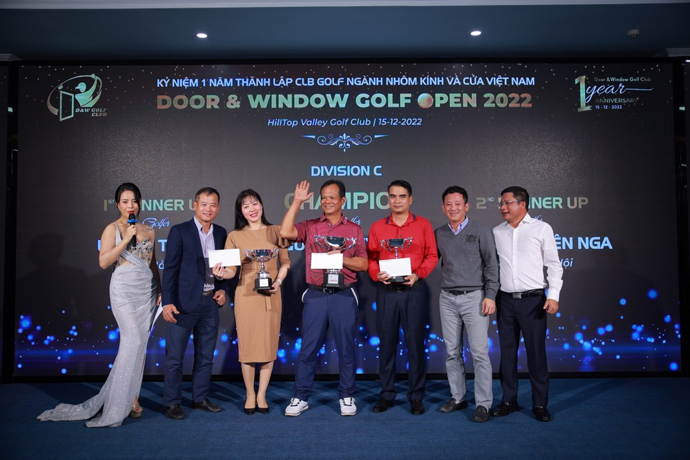 Giải Golf ngành nhôm, kính và cửa Việt Nam mở rộng năm 2022 thành công rực rỡ
