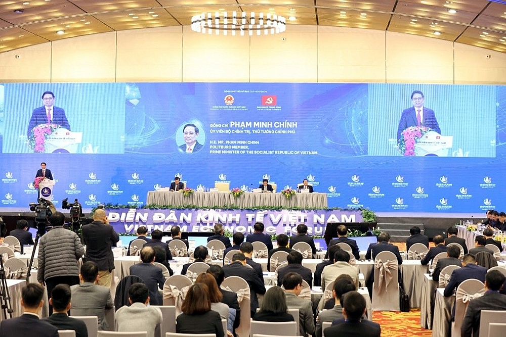 Thủ tướng Phạm Minh Chính: Hài hòa lợi ích, chia sẻ rủi ro giữa Nhà nước, doanh nghiệp và người dân trong phát triển kinh tế