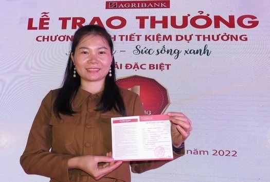 Giải Đặc biệt 01 tỷ đồng chương trình Tiết kiệm dự thưởng “Agribank - Sức sống xanh” tại Quảng Bình đã tìm được chủ nhân