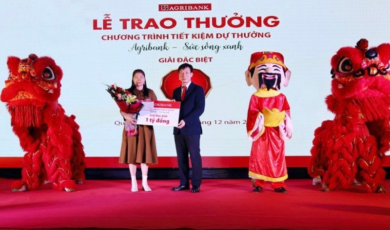 Giải Đặc biệt 01 tỷ đồng chương trình Tiết kiệm dự thưởng “Agribank - Sức sống xanh” tại Quảng Bình đã tìm được chủ nhân