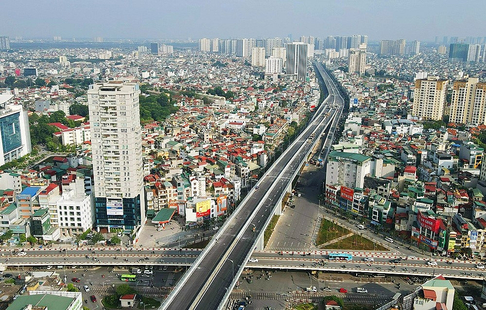 Hà Nội: Nhanh chóng hoàn thiện thủ tục để thông xe đường trên cao dọc tuyến Vành đai 2, đoạn từ cầu Vĩnh Tuy đến Ngã Tư Sở