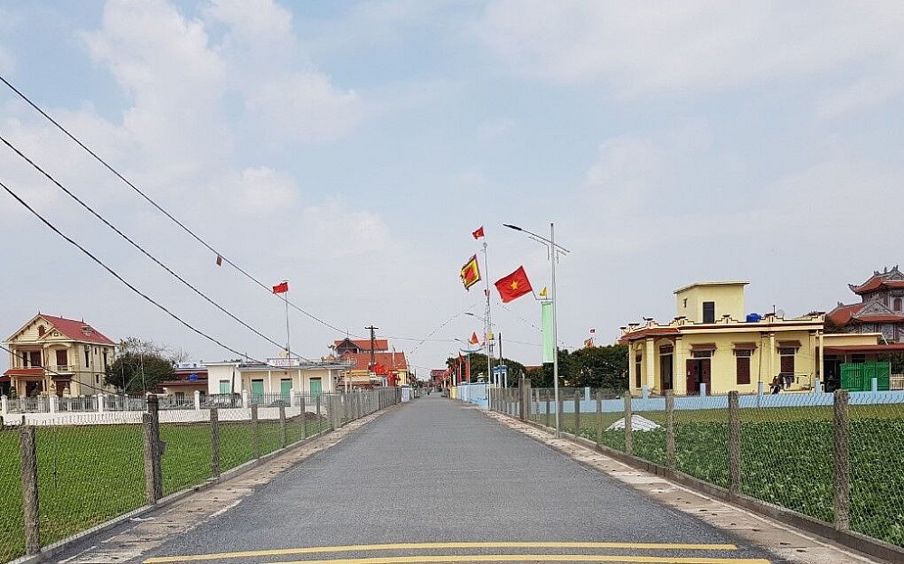 Nam Định có xã đầu tiên đạt chuẩn Nông thôn mới kiểu mẫu