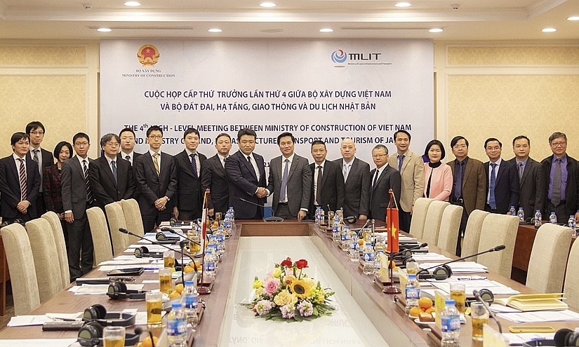 Bộ Xây dựng Việt Nam và Bộ MLIT Nhật Bản tăng cường hợp tác trong 3 lĩnh vực
