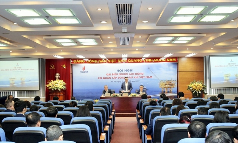 Petrovietnam tổ chức thành công Hội nghị đại biểu Người lao động Cơ quan Tập đoàn Dầu khí Việt Nam 2023