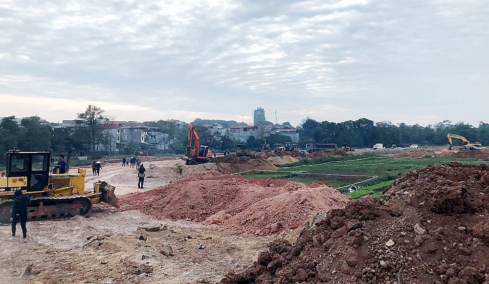 Thành phố Vĩnh Yên: Cưỡng chế thu hồi đất thực hiện Dự án Công viên vui chơi giải trí
