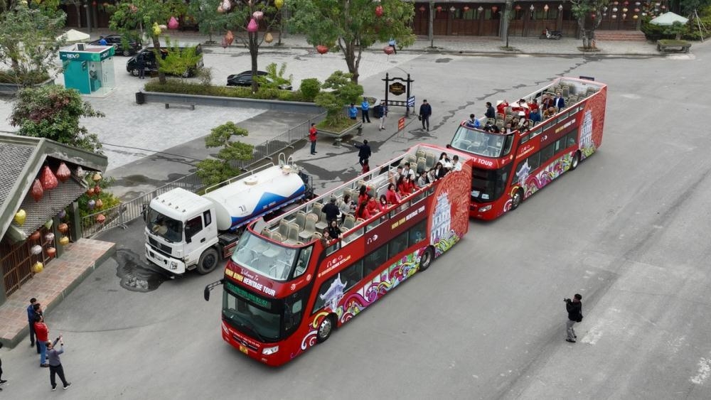 Ninh Bình: Thí điểm xe buýt 2 tầng phục vụ du lịch