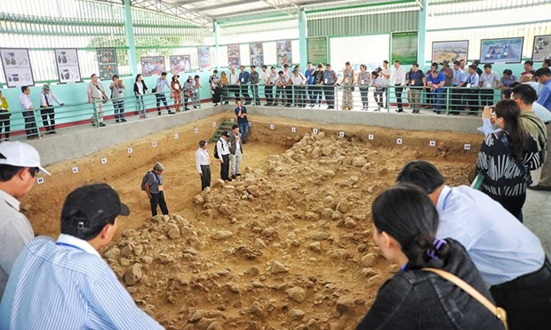 Di tích khảo cổ Rộc Tưng-Gò Đá được xếp hạng Di tích quốc gia đặc biệt