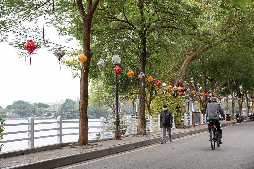 Hà Nội trang trí đường phố đón năm mới 2023
