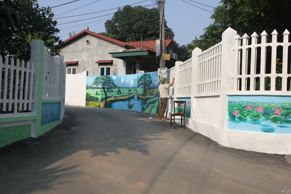 Tam Dương (Vĩnh Phúc): Xã Đạo Tú chung tay xây dựng tuyến đường sáng - xanh - sạch - đẹp - văn minh