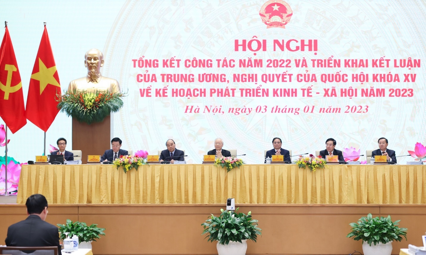 6 quan điểm, trọng tâm chỉ đạo điều hành, 11 nhóm nhiệm vụ, giải pháp chủ yếu phát triển KTXH năm 2023