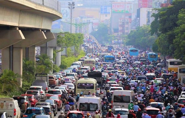 Hà Nội giải quyết điểm nóng ùn tắc giao thông dịp Tết Nguyên đán 2023