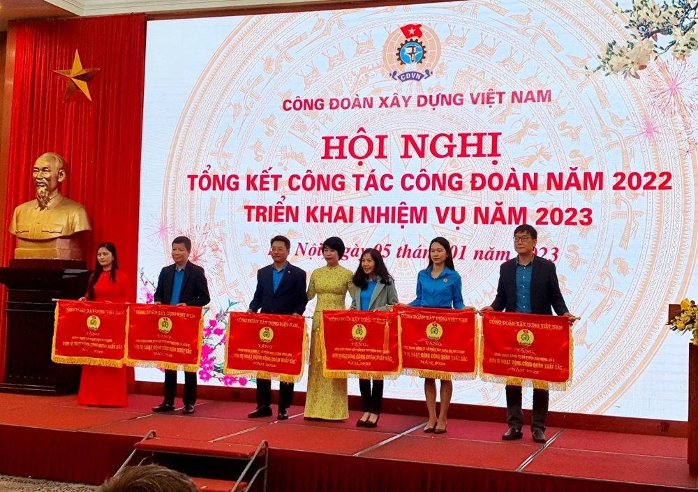 Công đoàn Xây dựng Việt Nam: Tổng kết công tác năm 2022 và triển khai nhiệm vụ năm 2023