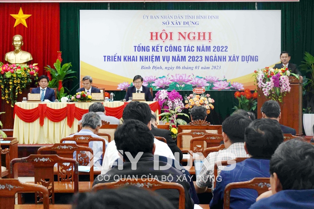 Sở Xây dựng Bình Định triển khai nhiệm vụ năm 2023