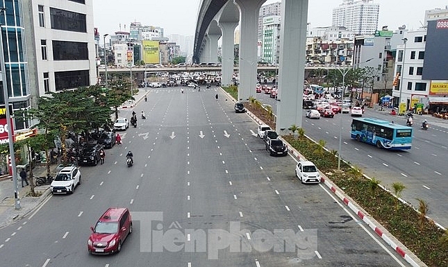 Chi tiết phương án giao thông sau khi thông xe đường trên cao Vành đai 2