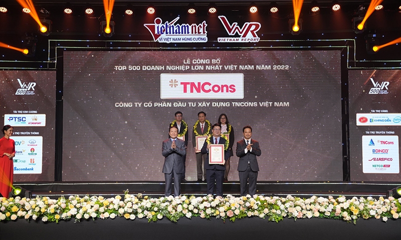 Bảng xếp hạng 500 doanh nghiệp tư nhân lớn nhất Việt Nam gọi tên TNCons Vietnam