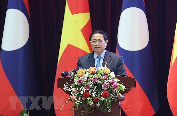 Thủ tướng đồng chủ trì Hội nghị Hợp tác đầu tư Việt Nam-Lào