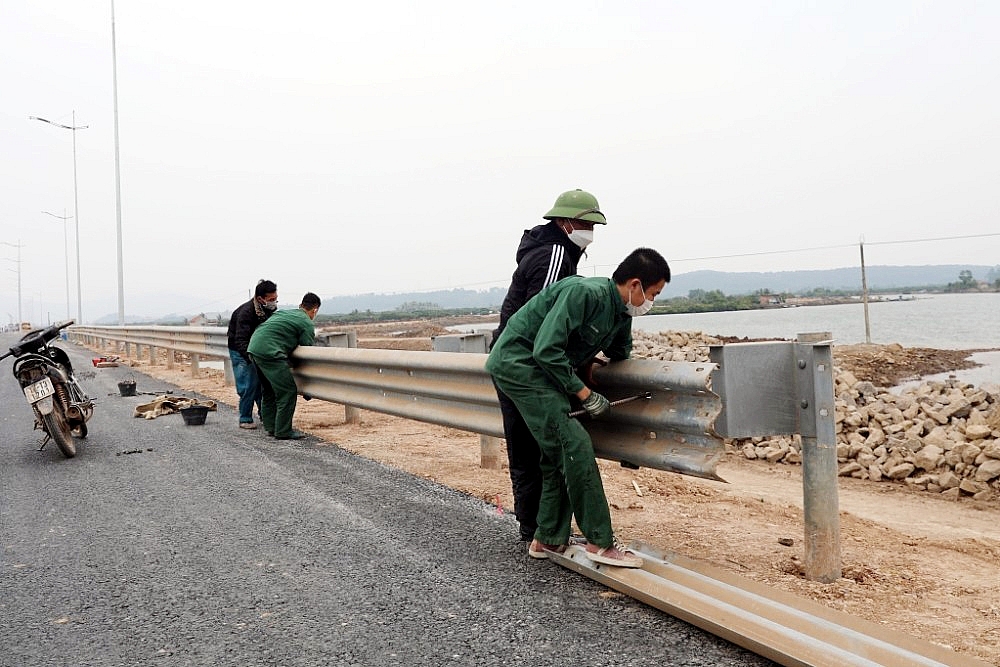 Quảng Ninh: Nút giao Hạ Long Xanh “chạy đua” với mùa khô