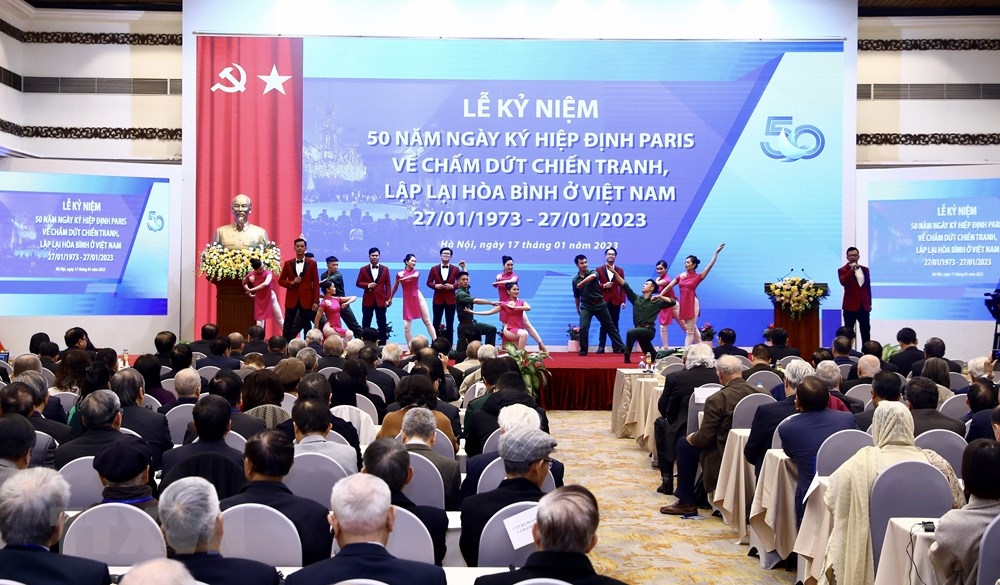 Long trọng lễ kỷ niệm 50 năm Ngày ký Hiệp định Paris