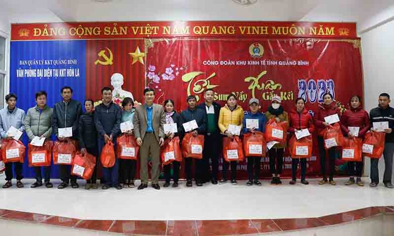 Quảng Bình: Tập trung chăm lo Tết cho công nhân, người lao động