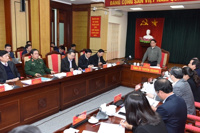 Thủ tướng: Hoàn thành dứt điểm, bảo đảm tiến độ, chất lượng tuyến cao tốc Tuyên Quang-Phú Thọ