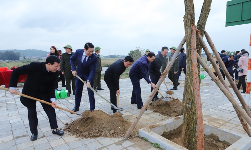 Thanh Hóa: Phát động Tết trồng cây nhân dịp Xuân Quý Mão 2023