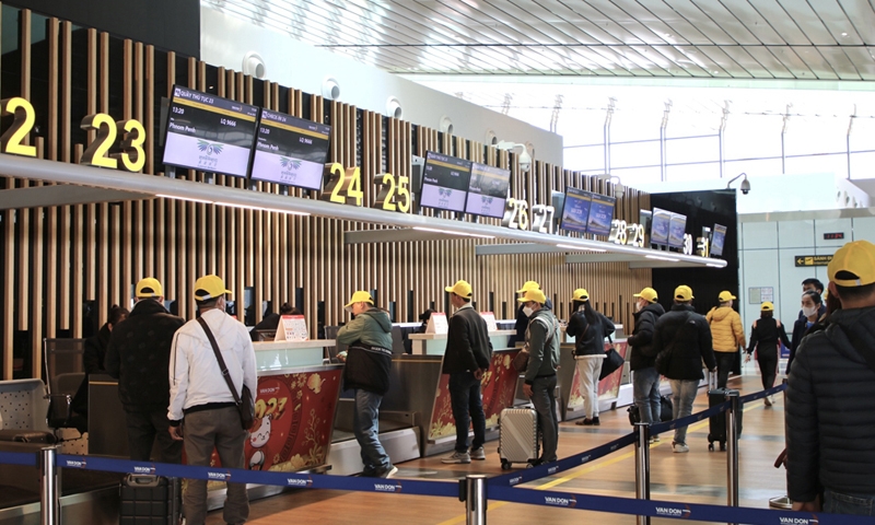 Sân bay quốc tế Vân Đồn kết nối các chuyến bay quốc tế đầu Xuân Quý Mão